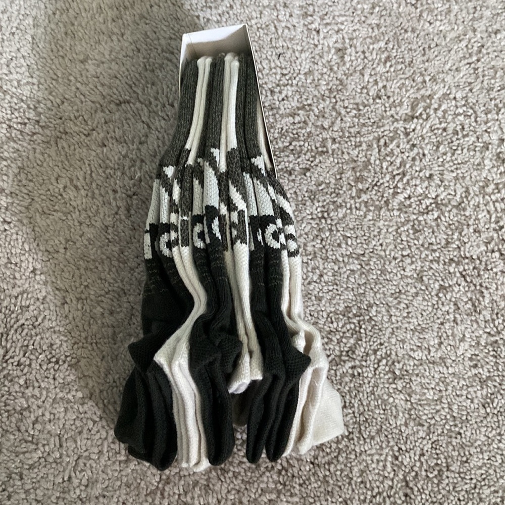 Mens adidas superlite compression 6 pair no show socks - Picture 5 of 5